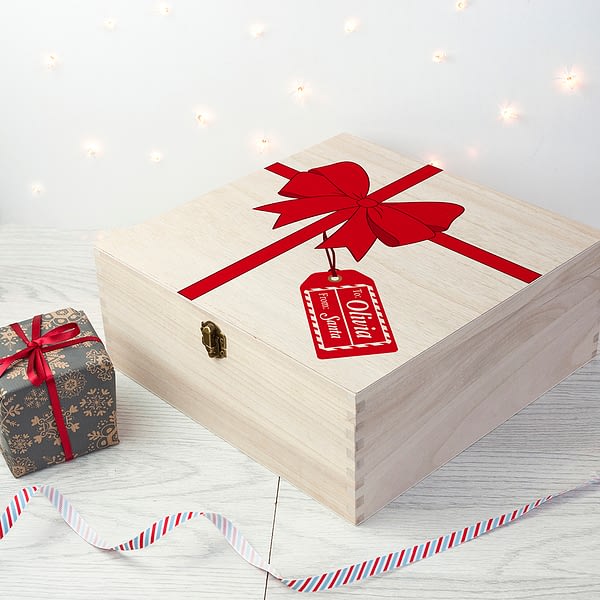 Personalised All Wrapped Up Christmas Eve Box