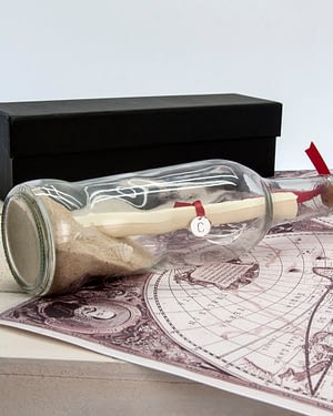 Luxury Message in a Bottle