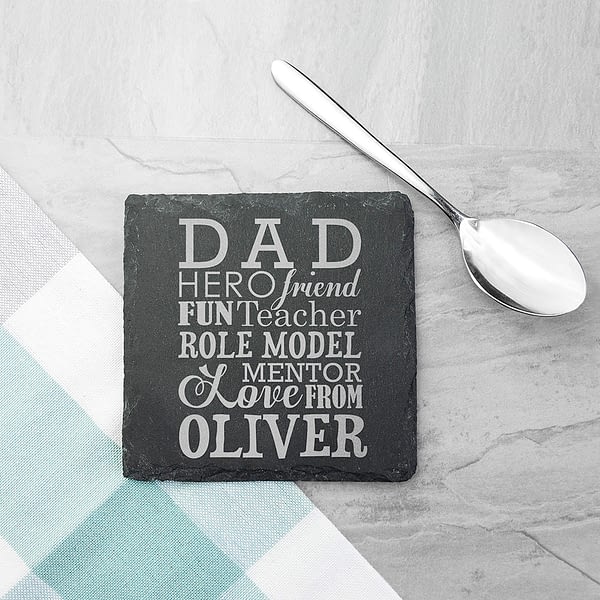 What Dad Means Slate Keepsake