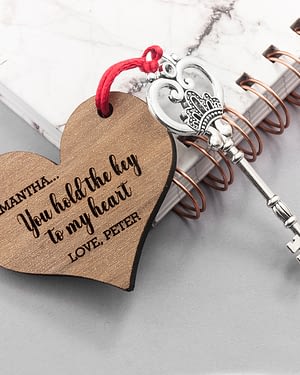 Personalised You Hold My Heart Keepsake