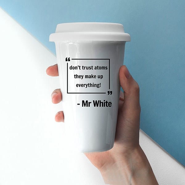 Personalised Words of Wisdom Travel Mug