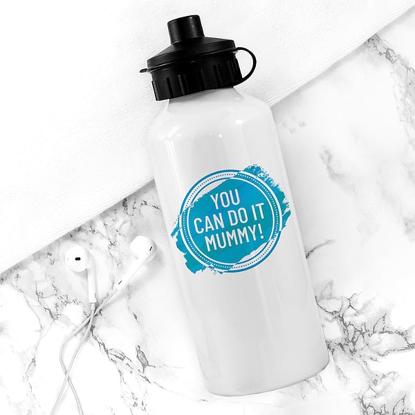 Personalised White Water Bottle