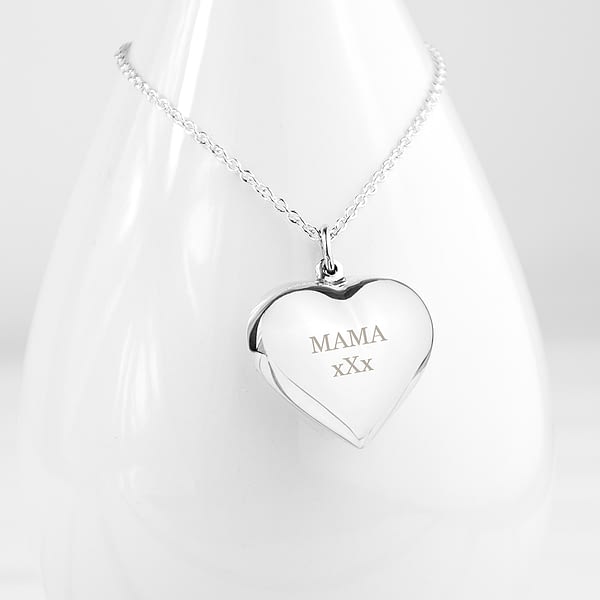 Personalised Cherish Heart Necklace