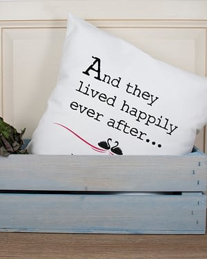 Fairytale Couple Cushion Cover