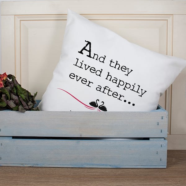 Fairytale Couple Cushion Cover