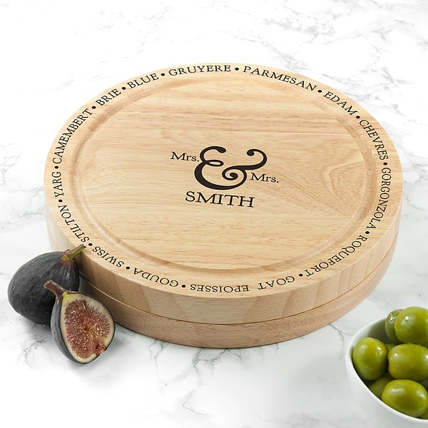 Connoisseur Mr and Mrs Cheese Board Set