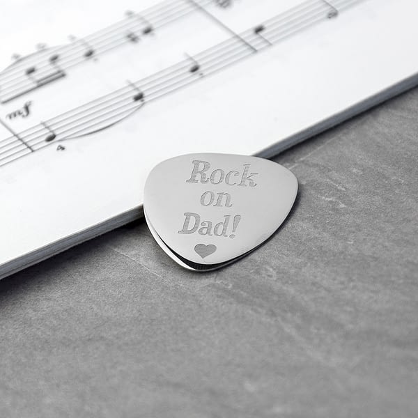 Personalised Dad's Plectrum