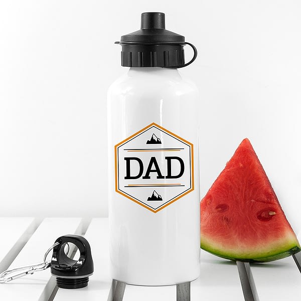 Personalised Iconic Pursuits White Water Bottle