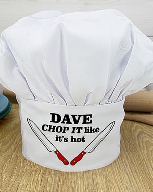 Chop It Like It's Hot Chef Hat