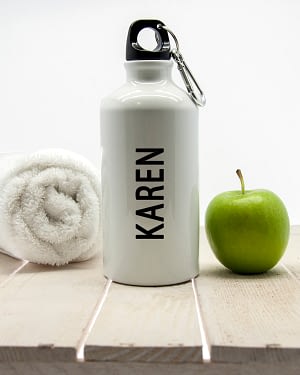 Run!? I Thought You Said Rum Personalised Water Bottle