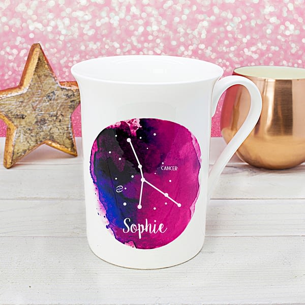 Watercolour Star Constellation Mug