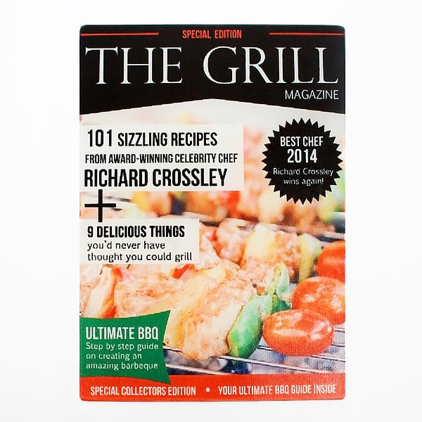 The Grill Magazine Personalised Glass Chopping Board