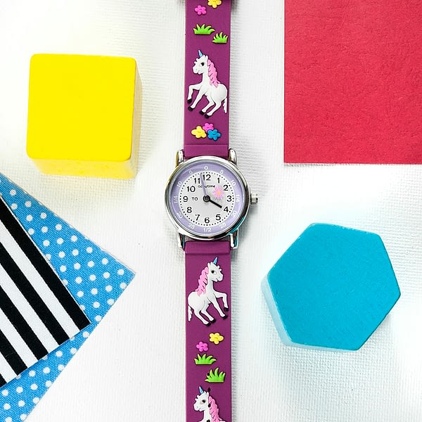 Kids Personalised Unicorn Watch