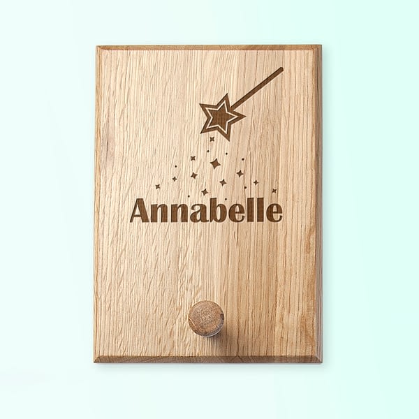 Personalised Fairy Dust Peg Hook