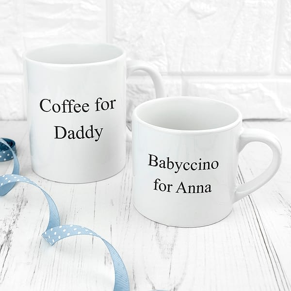 Personalised Daddy & Me Together Forever Mugs