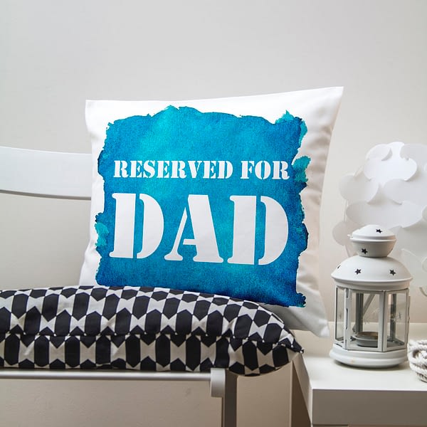 Reserved For... Watercolour Cushion Cover