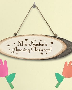 Personalised Super Star Teacher's Classroom Sign