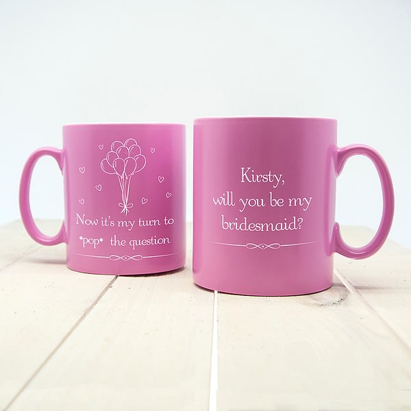 My Turn To Pop The Question Personalised Proposal Mug