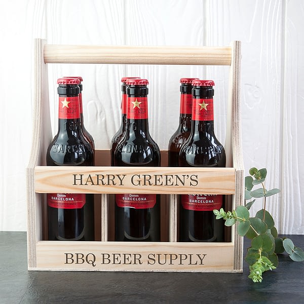 Personalised Garden Beer Trug