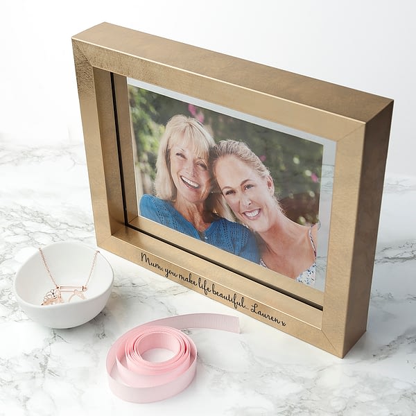 Personalised Metallic Photo Frame