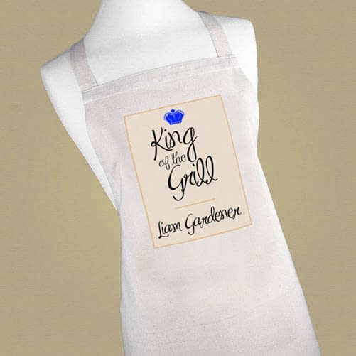 Personalised King of the Grill Apron