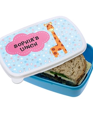 Cute Giraffe Character Lunch Box