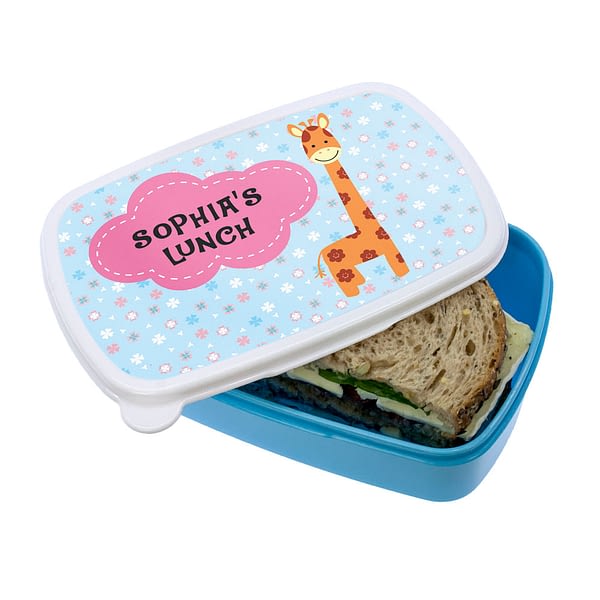 Cute Giraffe Character Lunch Box