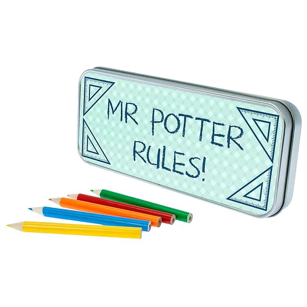 Personalised My Teacher Rules Pencil Case