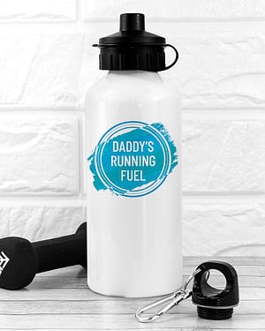 Personalised White Water Bottle