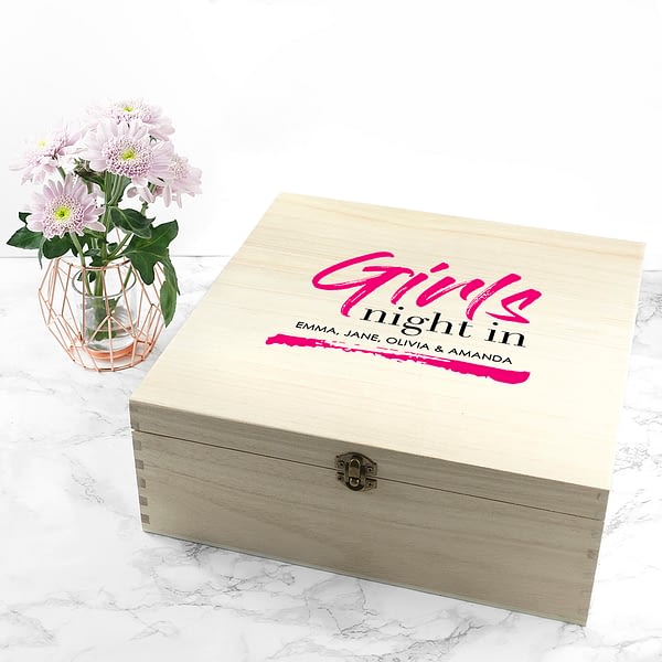 Personalised Girls' Night In Box