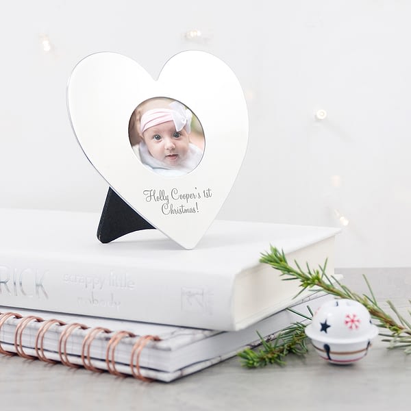 Personalised Heart Photo Frame