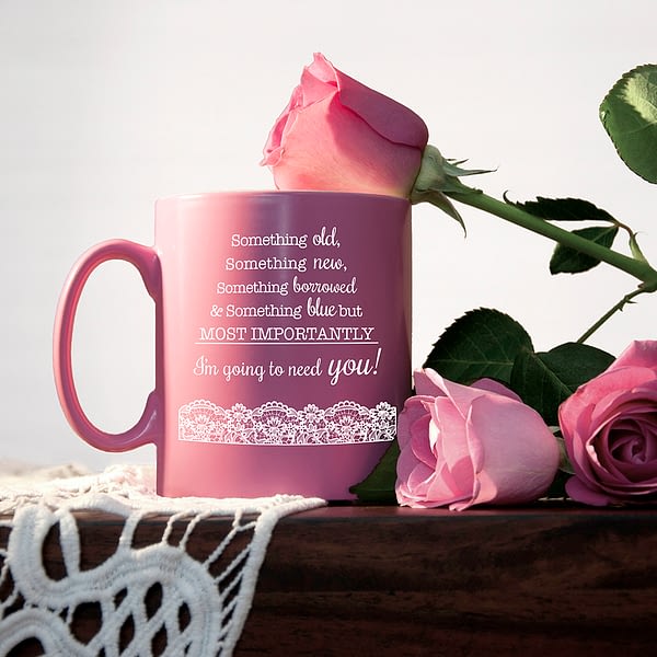 I'm Going To Need You! Personalised Bridesmaid Proposal Mug