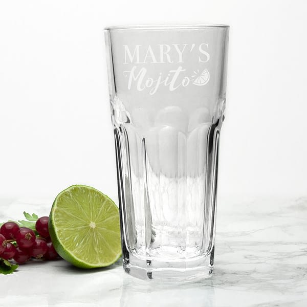 Personalised Mojito Glass