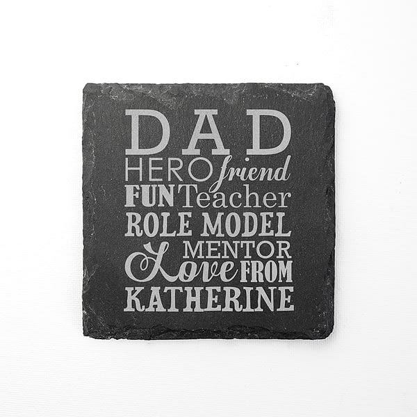 What Dad Means Slate Keepsake