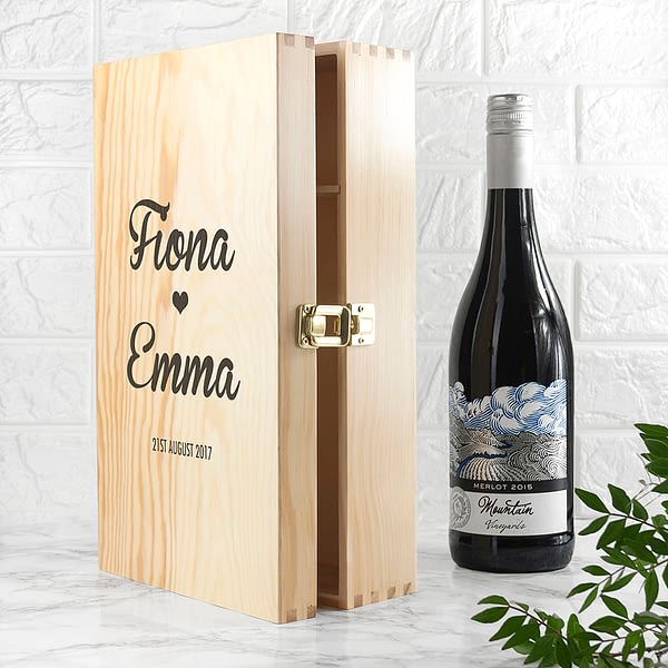 Couple's Romantic Wine Box