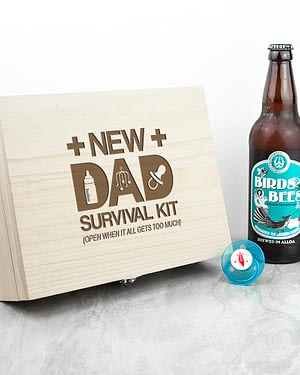 Personalised New Dad Survival Kit