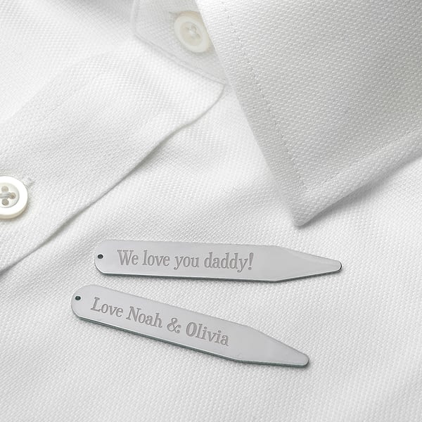 Personalised Secret Message Collar Stiffener