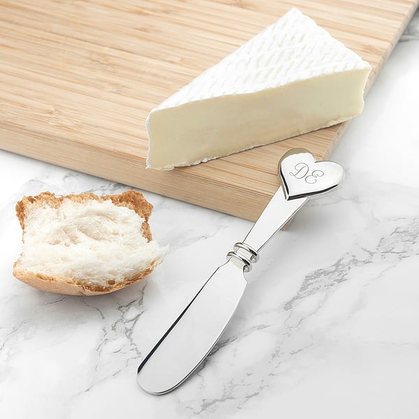 Personalised Heart Butter Knife