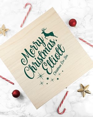 Personalised Rudolf Christmas Eve Box