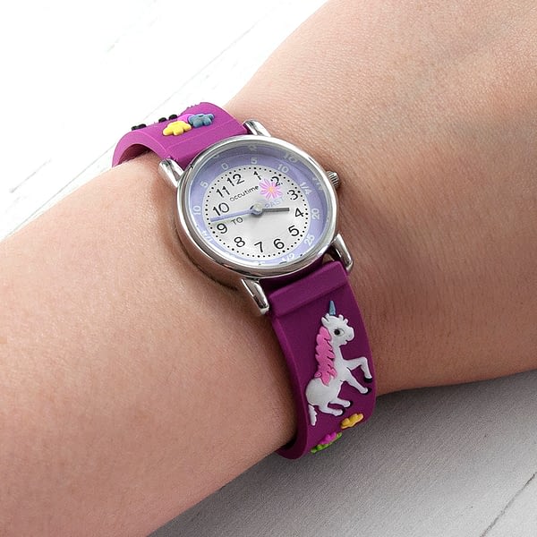 Kids Personalised Unicorn Watch