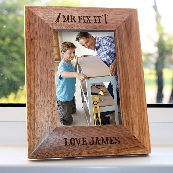 Mr.Fix-it Engraved Photo Frame