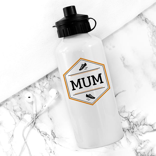 Personalised Iconic Pursuits White Water Bottle