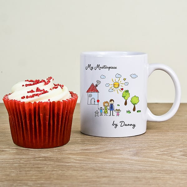 My Mini Masterpiece Personalised Artwork Mug