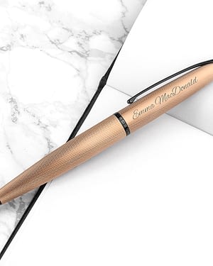 Personalised Cross ATX Pen in Rose Gold