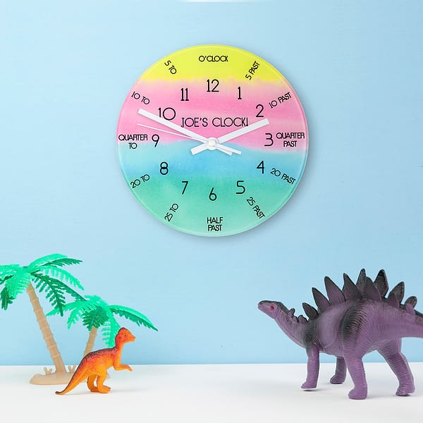 I Can Tell The Time! Personalised Wall Clock