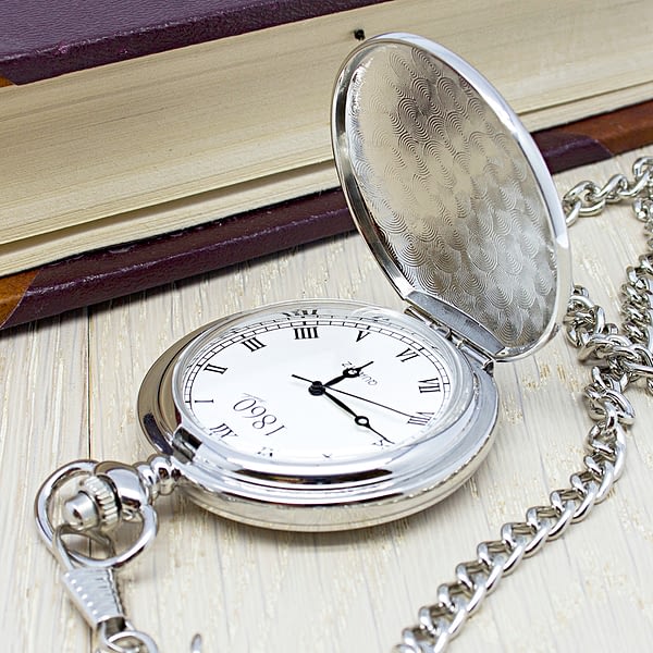 Personalised Groomsman Icon Collection Pocket Watch