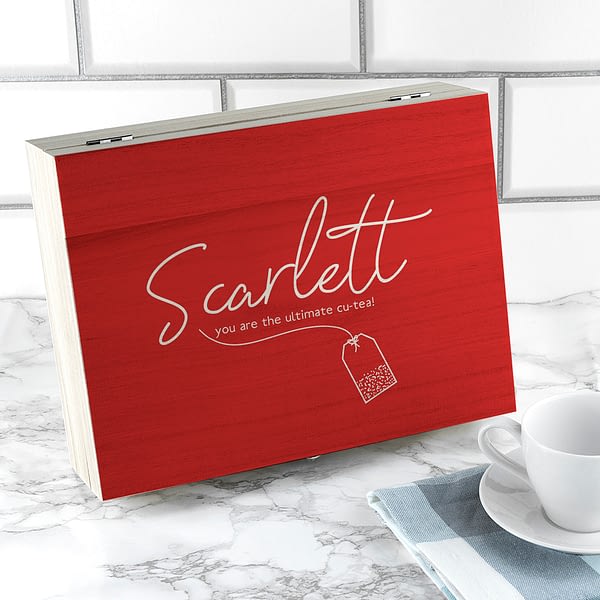 Personalised The Ultimate Cu-Tea Box