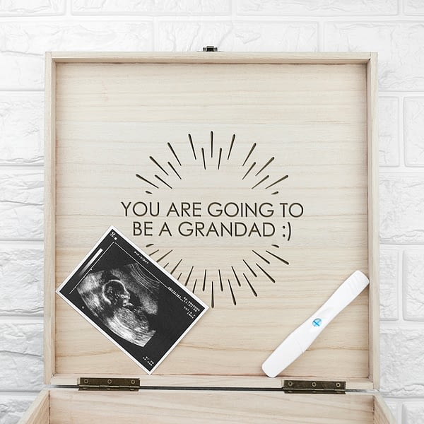 Personalised Surprise Announcement Box