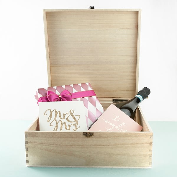 Personalised Wedding Memory Box