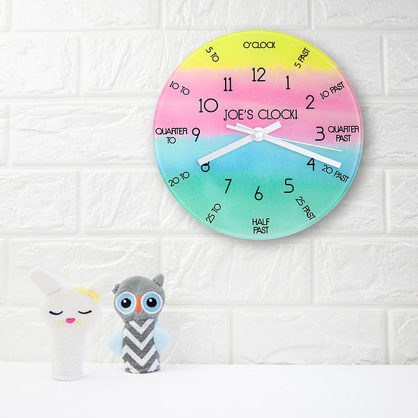 I Can Tell The Time! Personalised Wall Clock